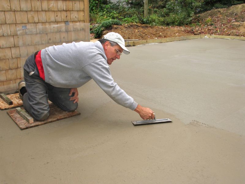 Seasonal Timing for Concrete Work
