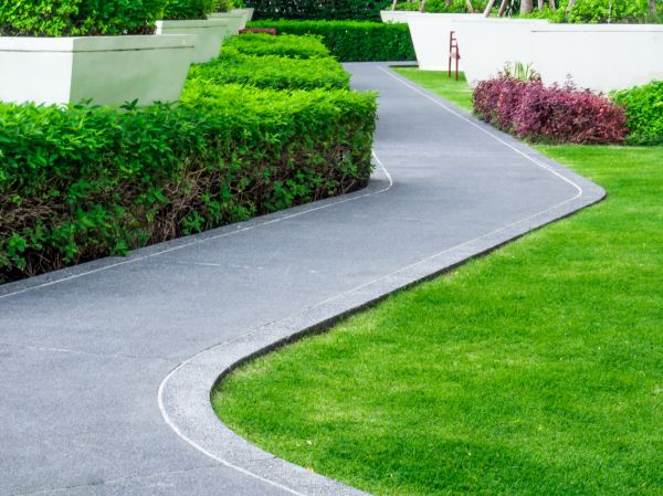 Walkway Curb Installation in Corpus Christi