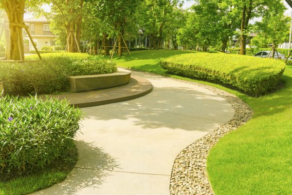 Cement Walkway Installation in Corpus Christi