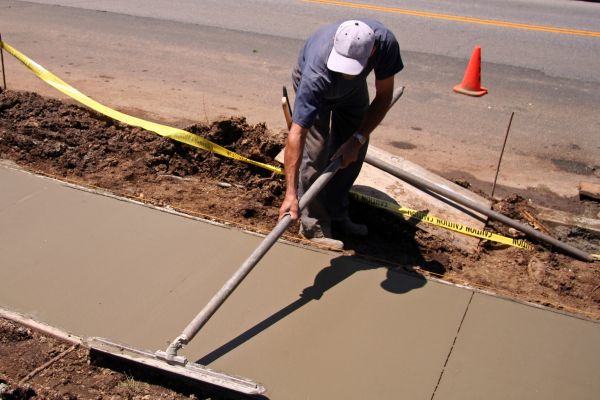 Sidewalk Cementing in Corpus Christi